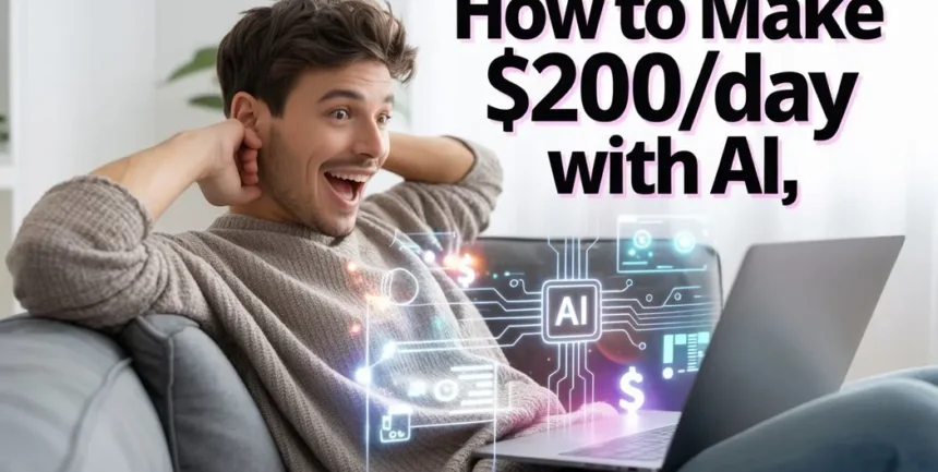 Make $200 per day with AI