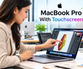 MacBook Pro touchscreen